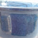 Keramická bonsai miska 13 x 11 x 5,5 cm, farba modrá - 2/3