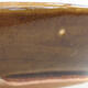 Keramická bonsai miska 15,5 x 11 x 2,5 cm, farba hnedá - 2/3