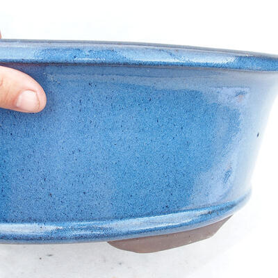 Bonsai miska 51 x 39 x 15 cm, farba modrá - 2