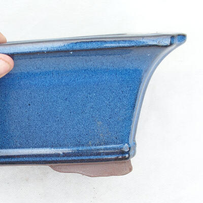 Bonsai miska 33 x 23 x 12 cm, farba modrá - 2
