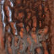 Keramická bonsai miska 9,5 x 9 x 15 cm, farba oranžová - 2/3