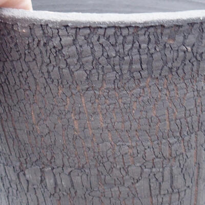 Keramická bonsai miska 13,5 x 13,5 x 15,5 cm, farba praskanie - 2