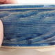 Keramická bonsai miska 20,5 x 20,5 x 6,5 cm, farba modrá - 2/3