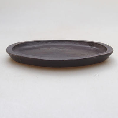 Bonsai podmiska H 05 - 10 x 7,5 x 1 cm, čierna matná - 2