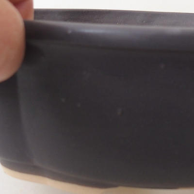 Bonsai miska H 75 - 19 x 14 x 7 cm, čierna matná - 2