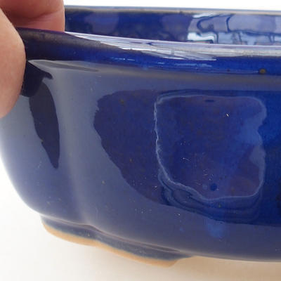 Bonsai miska H 75 - 19 x 14 x 7 cm, modrá - 2