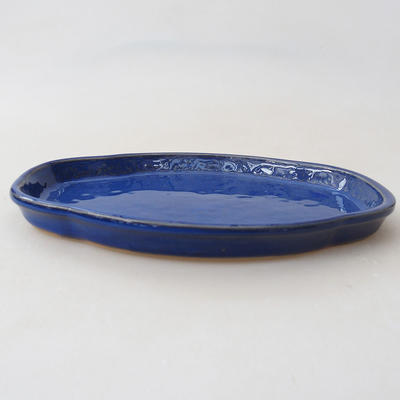 Bonsai podmiska H 75 - 19,5 x 13,5 x 1,5 cm, modrá - 2