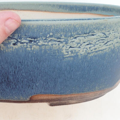 Bonsai miska 31 x 24 x 10 cm, farba modrá - 2