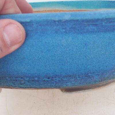 Bonsai miska 22 x 17 x 7 cm, farba modrá - 2