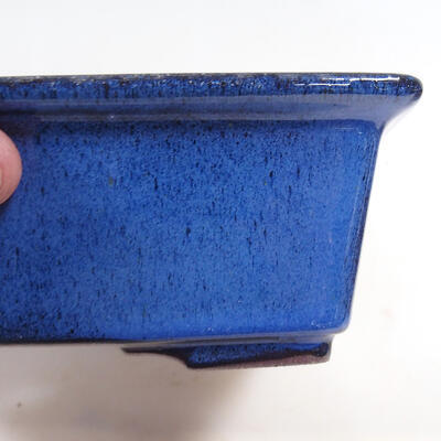 Bonsai miska 21 x 17 x 6,5 cm, farba modrá - 2
