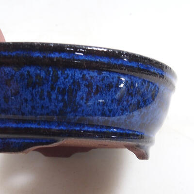Bonsai miska 15,5 x 11,5 x 4,5 cm, farba modrá - 2