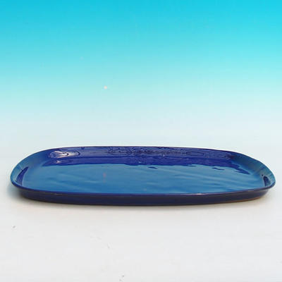 Bonsai podmiska H10 - 34 x 23 x 2 cm, modrá - 34 x 23 x 2 cm - 2