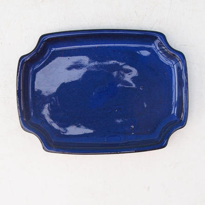 Bonsai podmiska H 01 - 11,5 x 8,5 x 1 cm, modrá - 11,5 x 8,5 x 1 cm - 3
