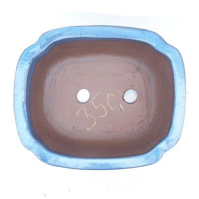 Bonsai miska 30 x 25 x 10 cm, farba modrá - 3
