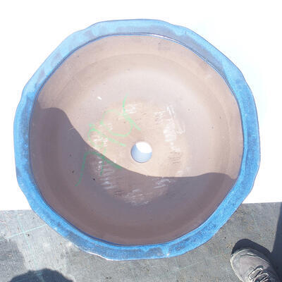 Bonsai miska 36 x 36 x 13 cm farba modrá - 3