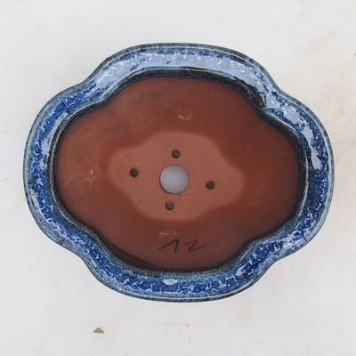 Bonsai miska 15,5 x 13 x 7,5 cm, farba modrá - 3