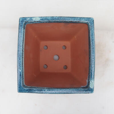 Bonsai miska 20 x 20 x 15,5 cm, farba modrá - 3