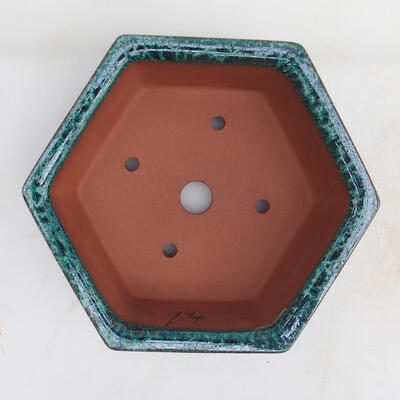 Bonsai miska 17 x 15 x 6 cm, farba zelená - 3