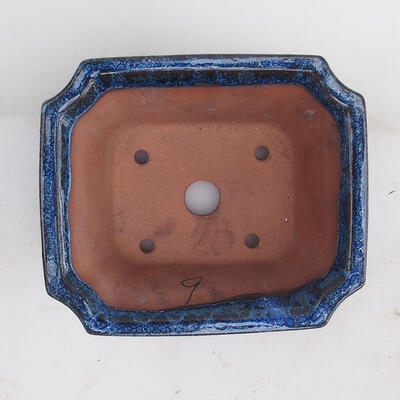 Bonsai miska 14 x 12 x 6 x cm, farba modrá - 3