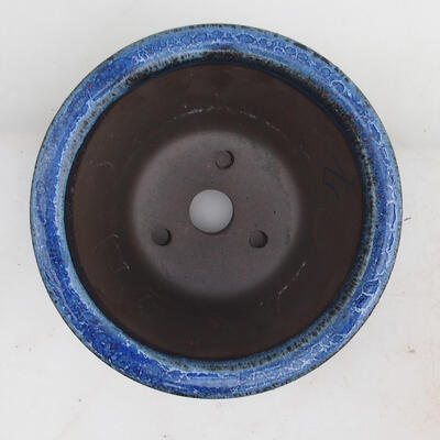 Bonsai miska 14 x 14 x 8,5 cm, farba modrá - 3