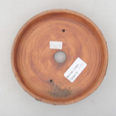 Keramická bonsai miska 14,5 x 14,5 x 3,5 cm, farba praskanie - 3