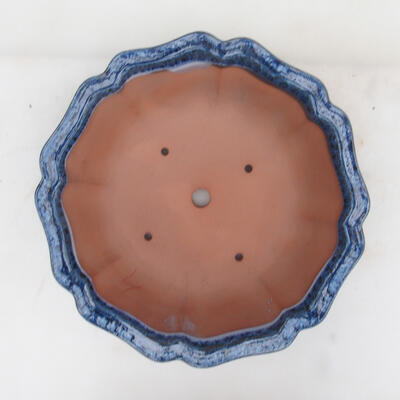 Bonsai miska 28 x 28 x 9 cm, farba modrá - 3