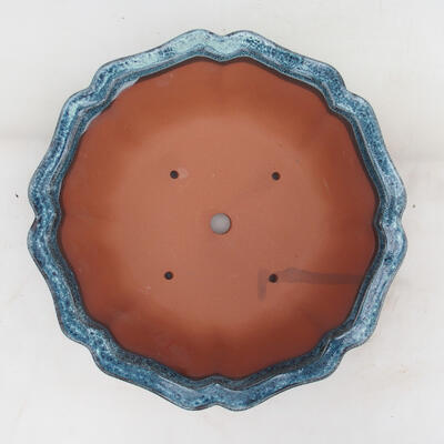 Bonsai miska 28 x 28 x 9 cm, farba modrá - 3