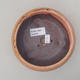 Keramická bonsai miska 13,5 x 13,5 x 6 cm, farba ružová - 3/4