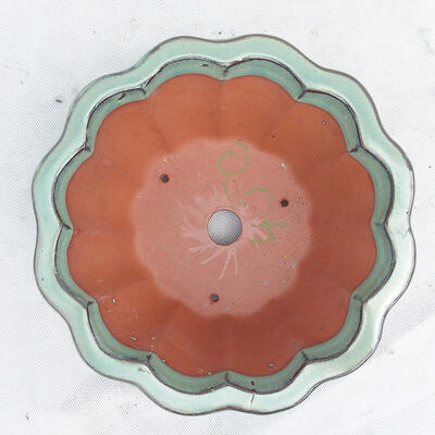 Bonsai miska 22 x 22 x 10 cm, farba zelená - 3