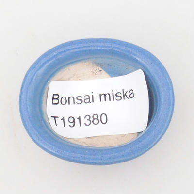 Mini bonsai miska 4,5 x 4 x 2 cm, farba modrá - 3