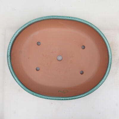 Bonsai miska 34 x 27 x 7,5 cm, farba zelená - 3