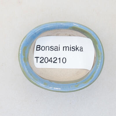 Mini bonsai miska 4 x 3,5 x 1,5 cm, farba modrá - 3