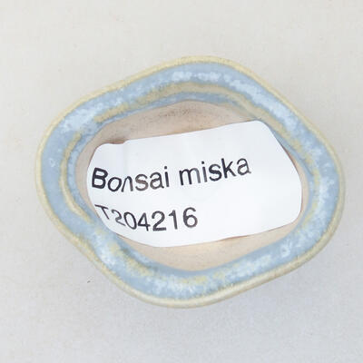Mini bonsai miska 4 x 3 x 2 cm, farba modrá - 3