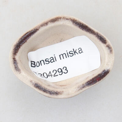 Mini bonsai miska 4,5 x 3,5 x 2 cm, farba červená - 3