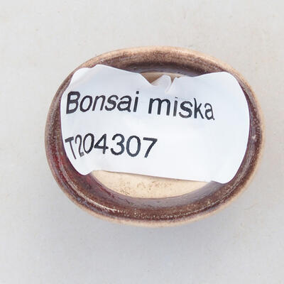 Mini bonsai miska 3 x 2,5 x 1,5 cm, farba červená - 3