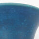 Keramická bonsai miska 10 x 10 x 6,5 cm, farba modrá - 3/3