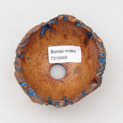 Keramická Škrupina 9,5 x 8,5 x 5,5 cm, farba prírodná modrá - 3