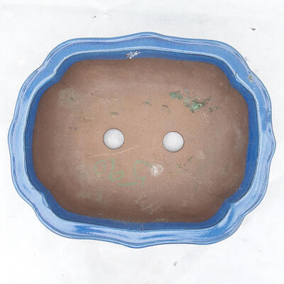 Bonsai miska 32 x 25 x 10 cm, farba modrá - 3