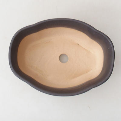 Bonsai miska H 75 - 19 x 14 x 7 cm, čierna matná - 3