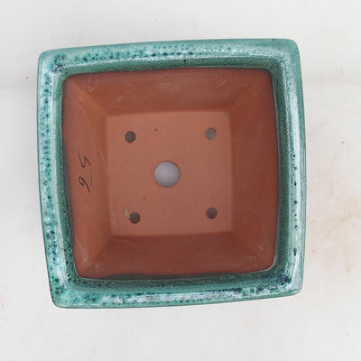 Bonsai miska 14,5 x 14,5 x 8,5 cm, farba zelená - 3
