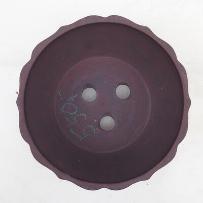 Bonsai miska 19 x 19 x 9,5 cm, farba hnedočervená - 3