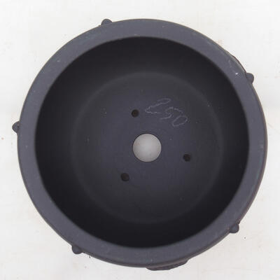 Bonsai miska 15 x 15 x 8 cm, farba čierna - 3