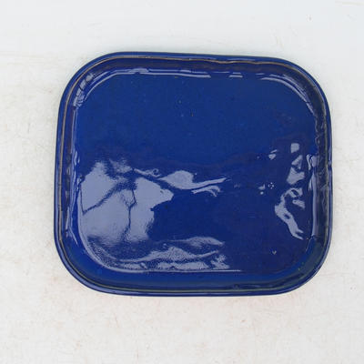 Bonsai miska podmiska H38 - miska 12 x 10 x 5,5 cm, podmiska 12 x 10 x 1 cm, modrá - miska 12 x 10 x 5,5 cm, podmiska 12 x 10 x 1 cm - 3
